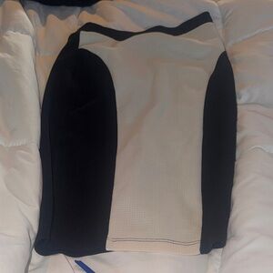 Love Culture Black and White Pencil Skirt